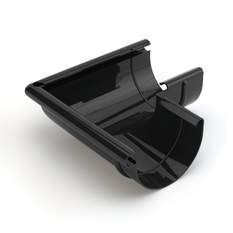 GAMRAT PVC czarny - Narożnik 100mm / ZEWNĘTRZNY (kąt 90°)