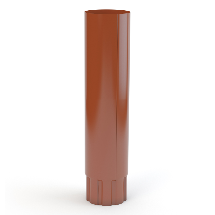GAMRAT / STALGAM ceglasty - Rura spustowa 87mm / 3m