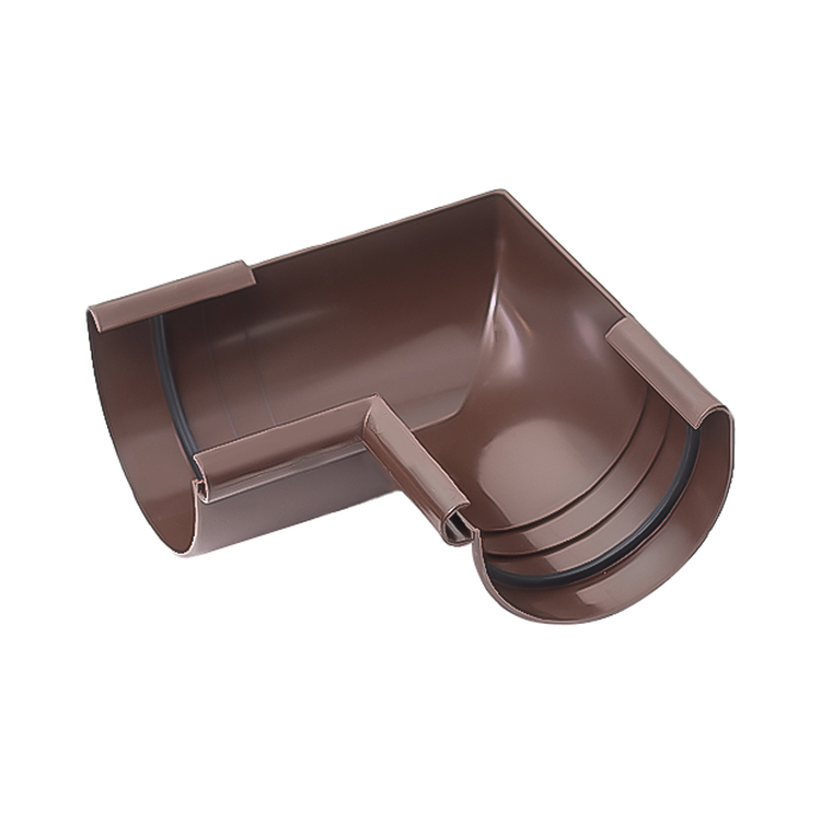 IZABELLA PVC brązowy - Narożnik 90mm / WEWNĘTRZNY (kąt 90°)