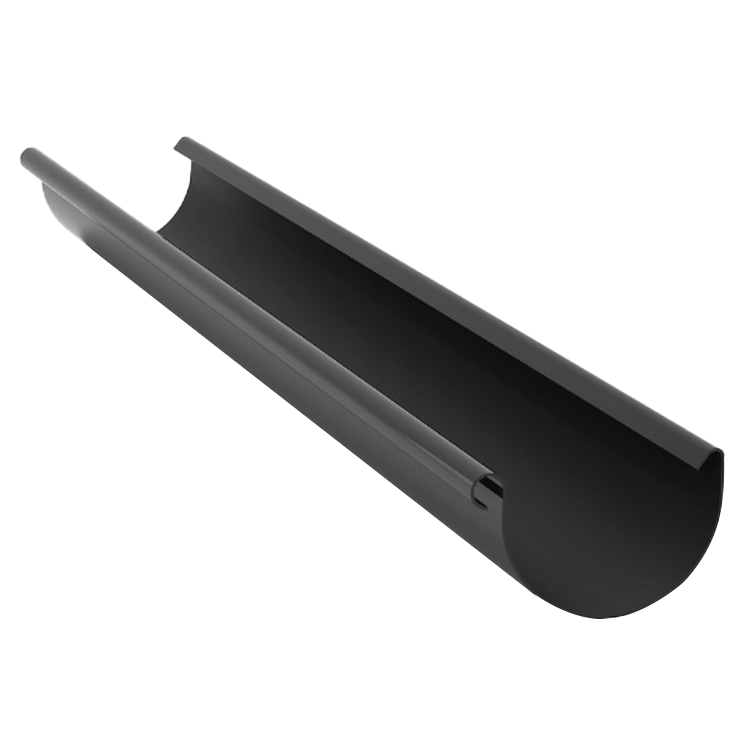 GAMRAT / IZABELLA PVC czarny - Rynna 125mm / 2m