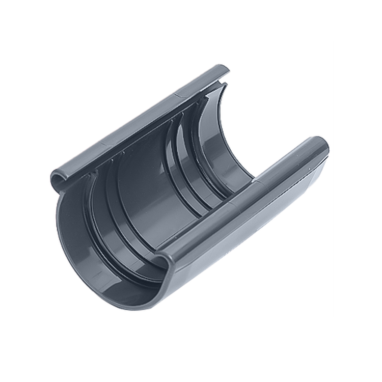IZABELLA PVC grafitowy - Złączka rynnowa 90mm