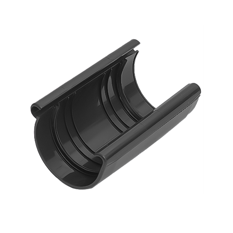 IZABELLA PVC czarny - Złączka rynnowa 90mm