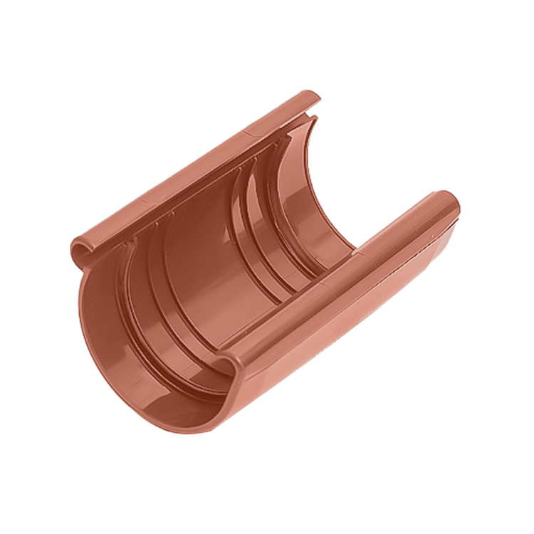 IZABELLA PVC ceglasty - Złączka rynnowa 90mm