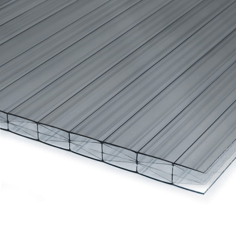 ROBELIT - Poliwęglan komorowy 10mm antracyt / 2,1 x 6m