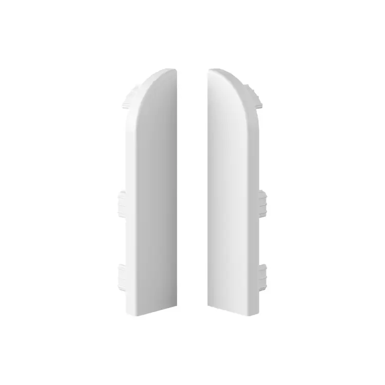 VILO - zaślepka do listwy przypodłogowej Sempla 707 biała (lewa+prawa)