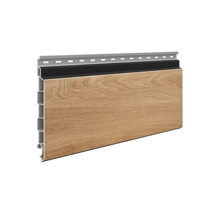 VOX - Panele elewacyjne Solvo SO-01 V-Black Dąb naturalny / 16cm x 6m