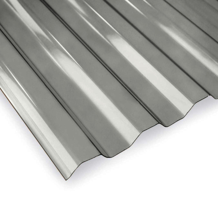 ROBELIT - Płyta TRAPEZOWA z poliwęglanu (PC) 0,5mm gradoodporna / antracyt 90cm x 200cm