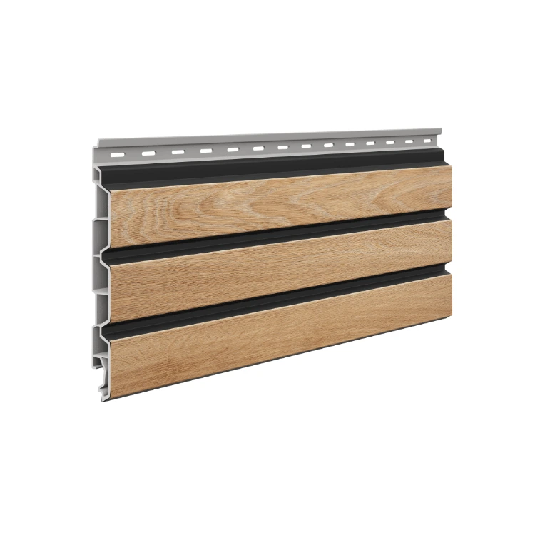 VOX - Panele elewacyjne Solvo SO-03 V-Black Dąb Naturalny / 16cm x 6m