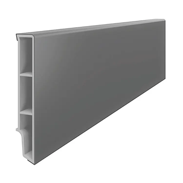 VILO  - listwa przypodłogowa 8cm SEMPLA 703 ciemnoszara / 2,4m