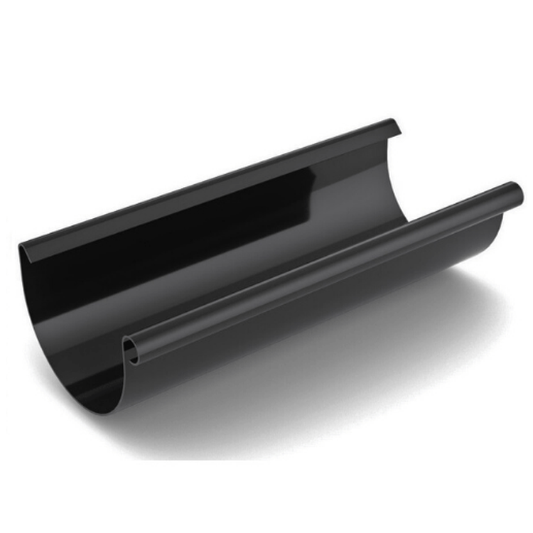 BRYZA PVC grafitowy - Rynna 75mm / 2m