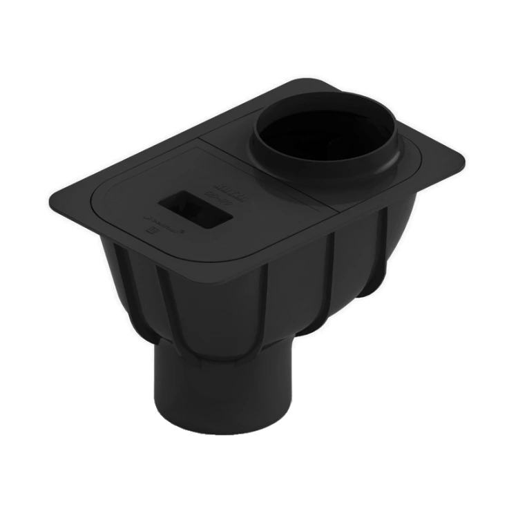 BRYZA PVC czarny - Osadnik 110mm