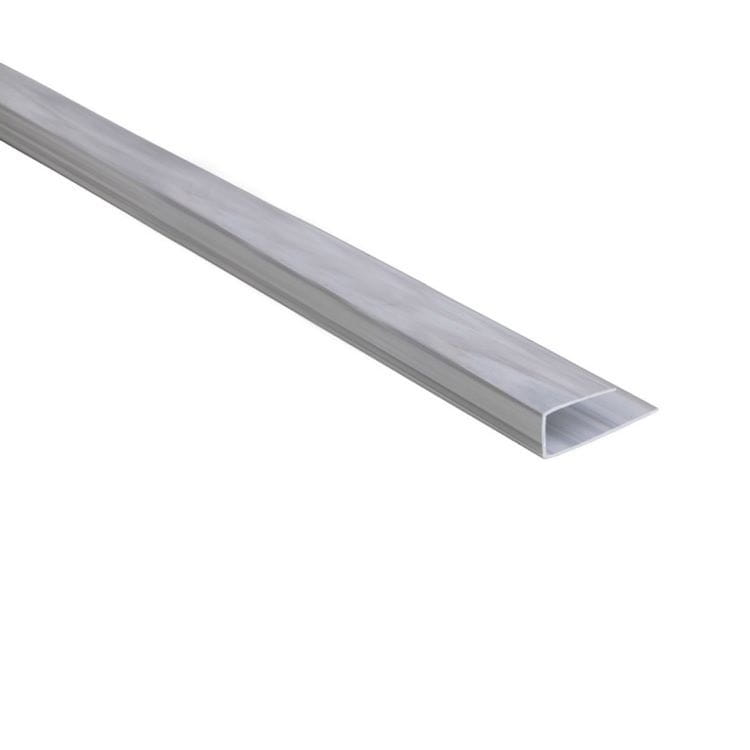 AS popiel marmur - Listwa startowa "J" PVC / 2,65m