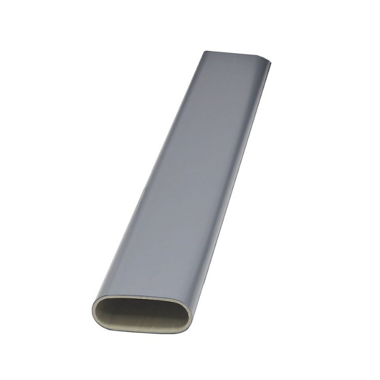  Profil PVC ławkowy - ogrodzeniowy 85x35mm / srebrny 2m AS