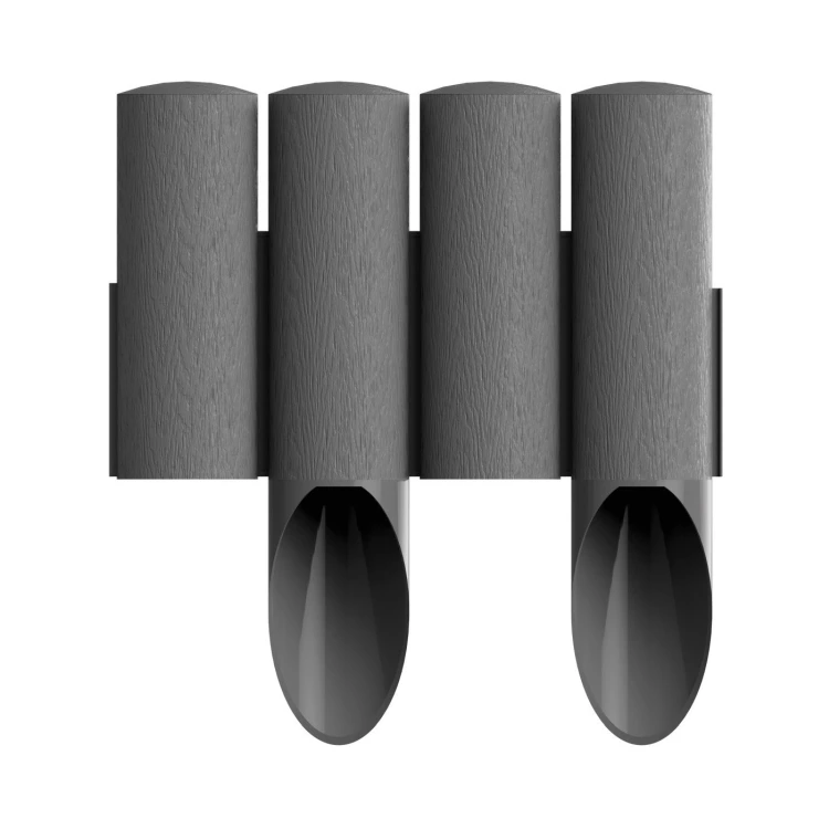 CELLFAST Palisada ogrodowa 4 Standard - GRAFIT / 2,3m x 15,5cm