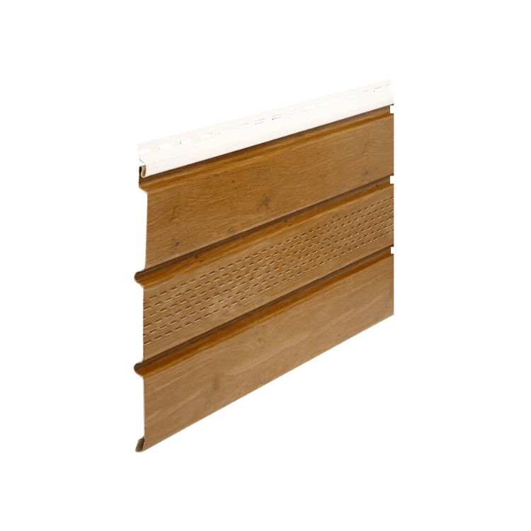 BORYSZEW dąb winchester - Podsufitka WENTYLACYJNA T4 (trzydeskowa) PVC / 30,5cm x 3,39m