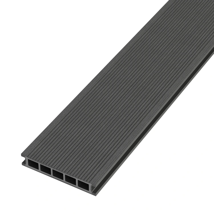 GAMRAT grafit - Deska tarasowa WPC (komorowa) / 14cm x 25mm x 2,4m