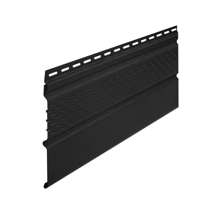 GAMRAT czarny - Podsufitka WENTYLACYJNA (dwudeskowa) PVC / 20,3cm x 3m