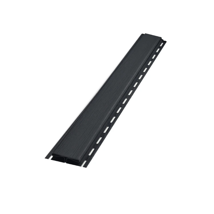 GAMRAT grafitowy - Listwa łącząca "H" (do podsufitki) PVC / 3m