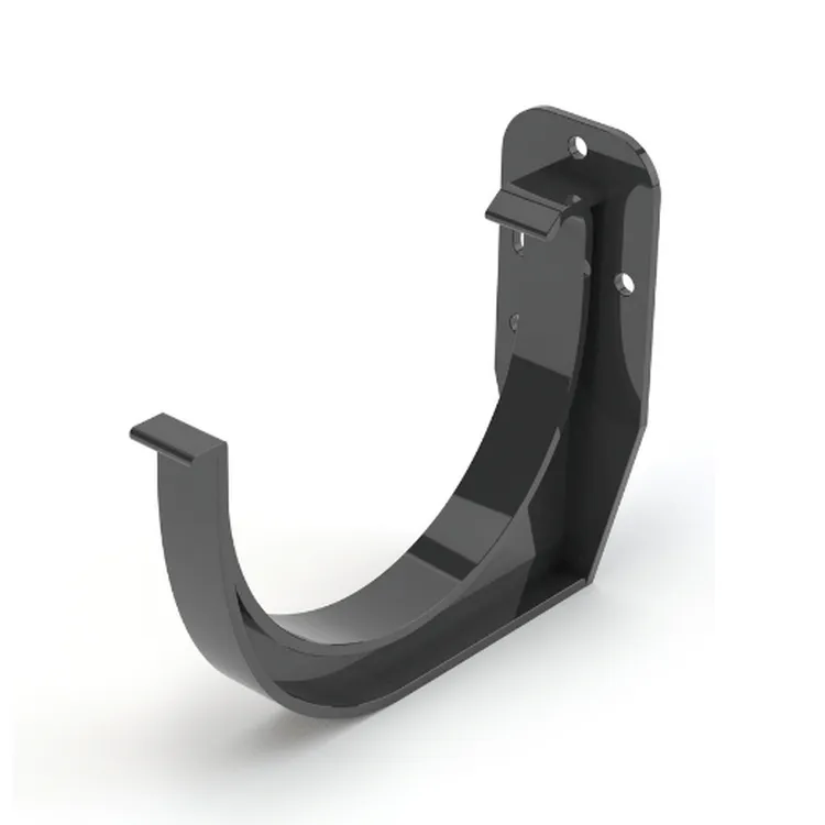 GAMRAT PVC grafitowy - Uchwyt rynnowy 125mm / DOCZOŁOWY