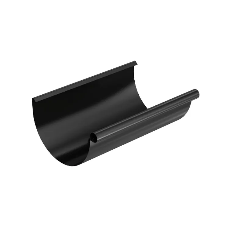 BRYZA STAL czarny - Rynna 125mm / 4m