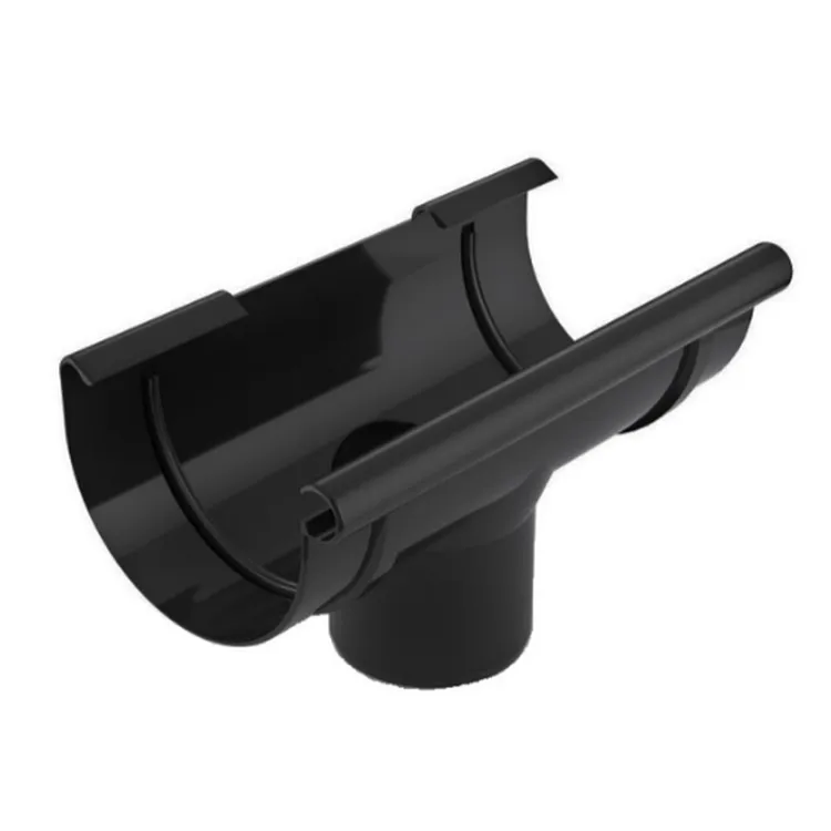 BRYZA PVC czarny - Lej spustowy 125/90mm
