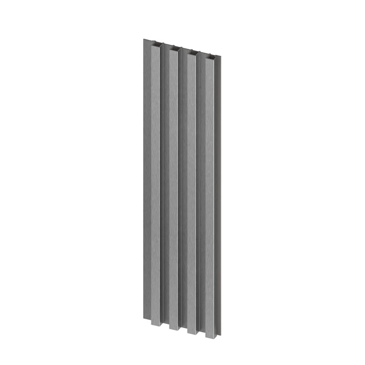 Vilo - Panel ścienny lamelowy MPC Brushed Steel M / 16cm x 2,65m