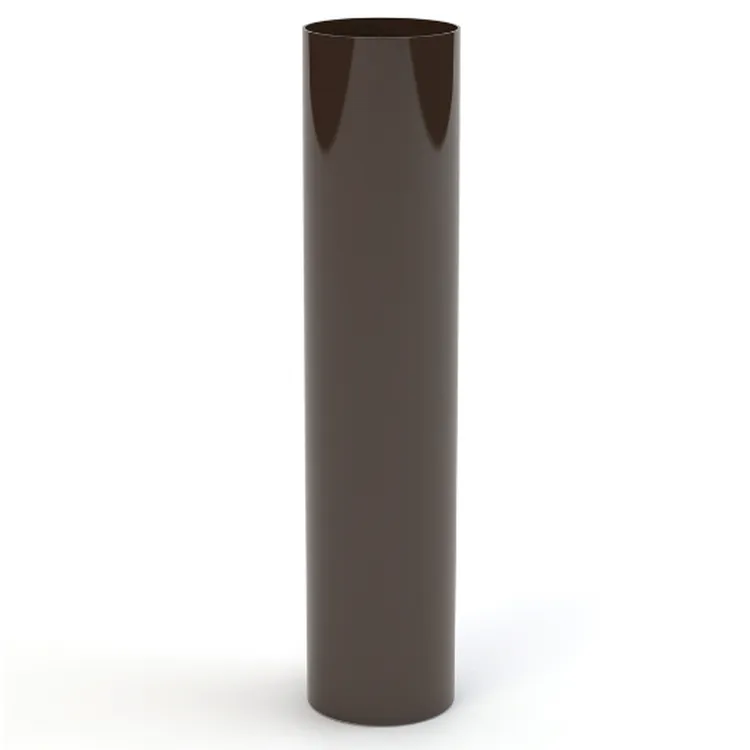 Gamrat/IZABELLA PVC brązowy ciemny - Rura spustowa 100mm / 1m 