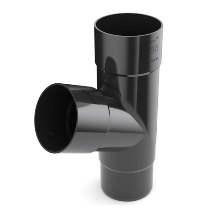 BRYZA PVC grafitowy - Trójnik 63/63/63mm (kąt 67,5°)