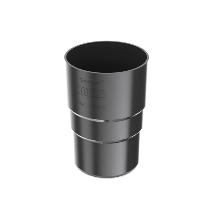 BRYZA PVC grafitowy - Złączka rury 110mm (mufa)