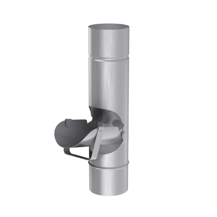BRYZA STAL ocynk - Czyszczak / łapacz deszczówki 90mm
