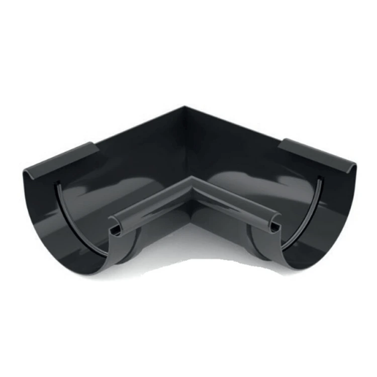 BRYZA PVC grafitowy - Narożnik 150mm / WEWNĘTRZNY (kąt 90°)
