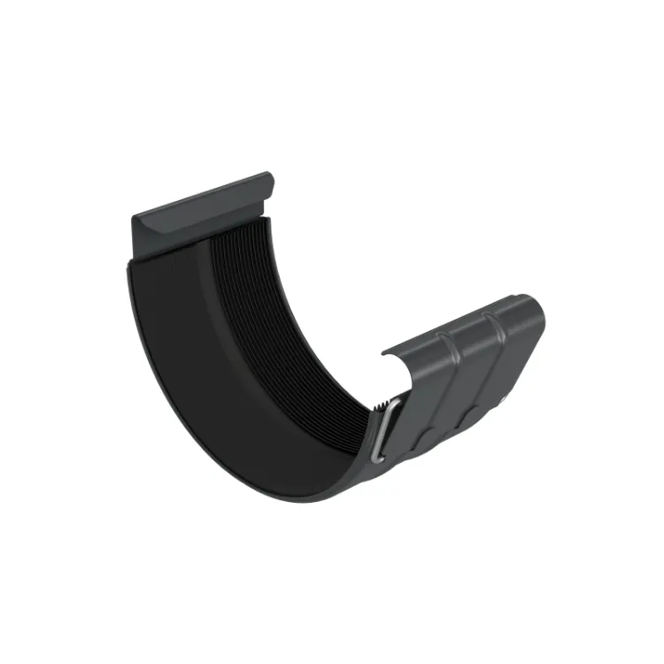 BRYZA STAL grafitowy - Złączka rynnowa 150mm