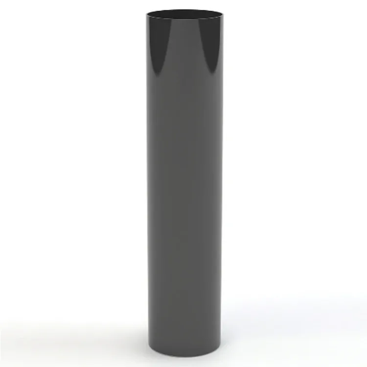 GAMRAT PVC grafitowy - Rura spustowa 90mm / 2m