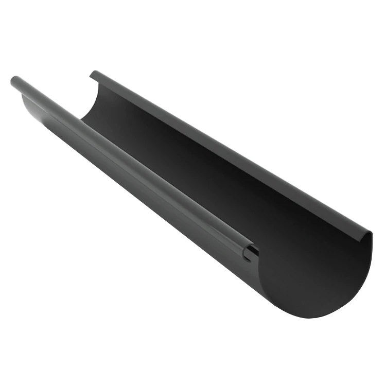 GAMRAT PVC czarny - Rynna 100mm / 1m
